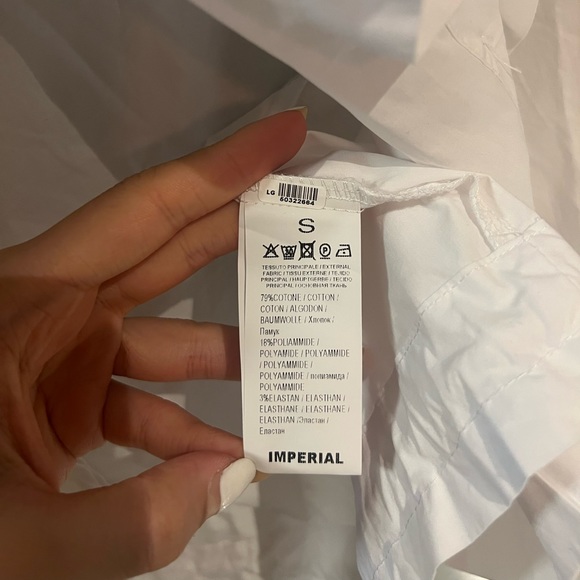 White Shirt Top - Picture 3 of 6